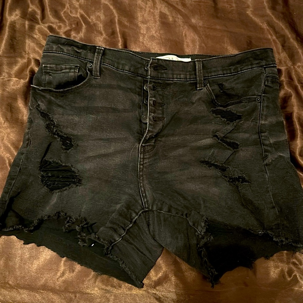 jean shorts